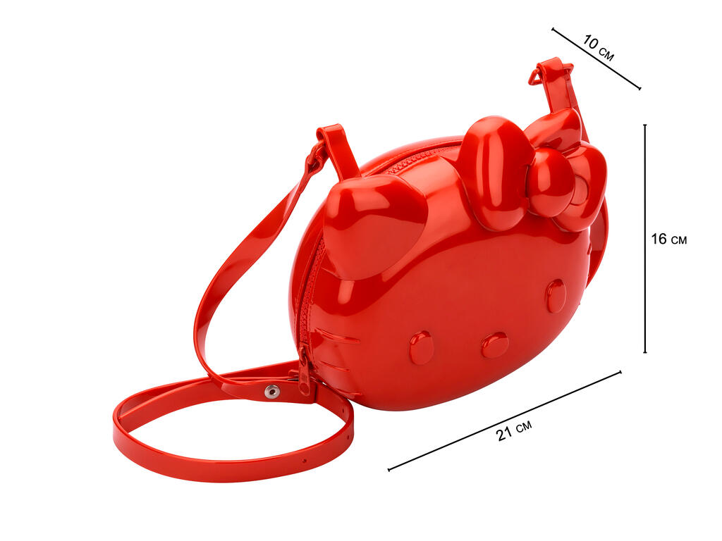 x Hello Kitty skuldertaske - Rød
